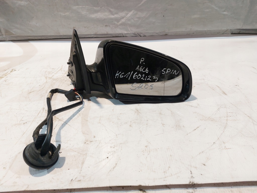 фото №1, Дзеркало праве audi a6c6 5pin