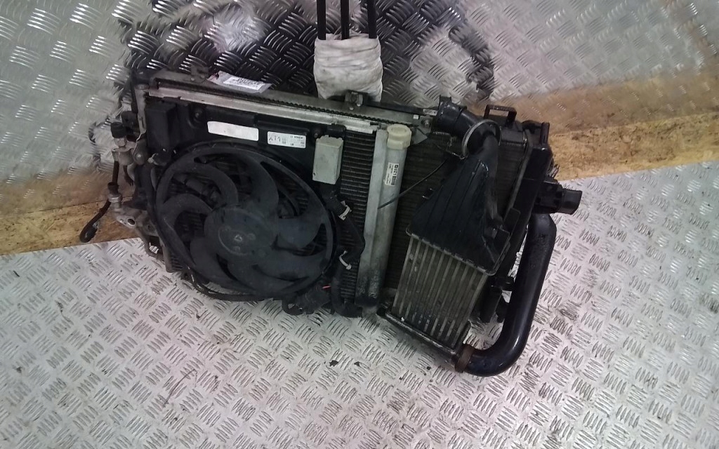 фото №4, Комплект радиатор с вентилятор opel astra h