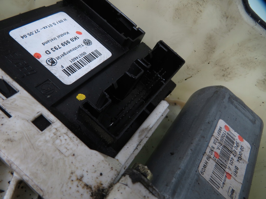 фото №5, Підйомник скло лівий передній seat altea 5p0837401a 1k0959793d