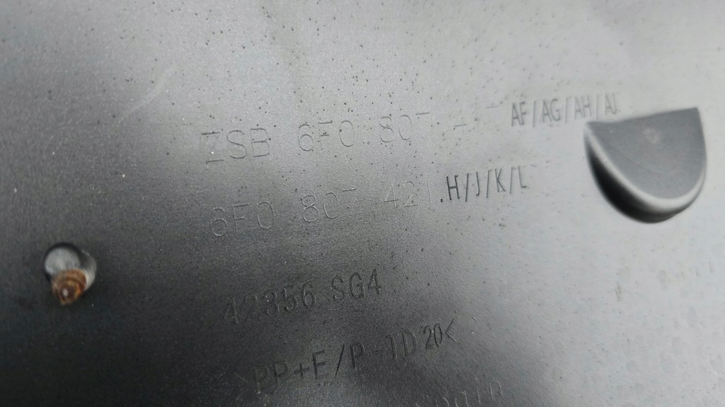 фото №7, Seat ibiza v 6f 17- бампер задня задній 6f0807421