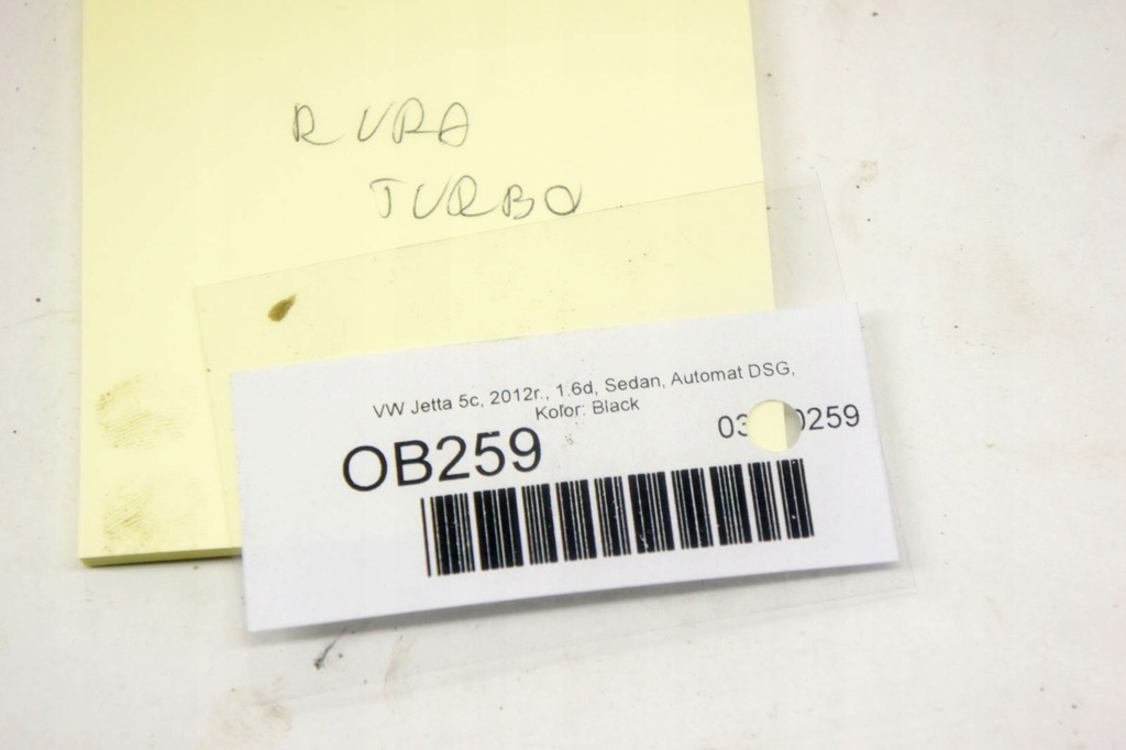 фото №5, Ob259 vw jetta vi 5c 1.6d шланг оливи турбіни