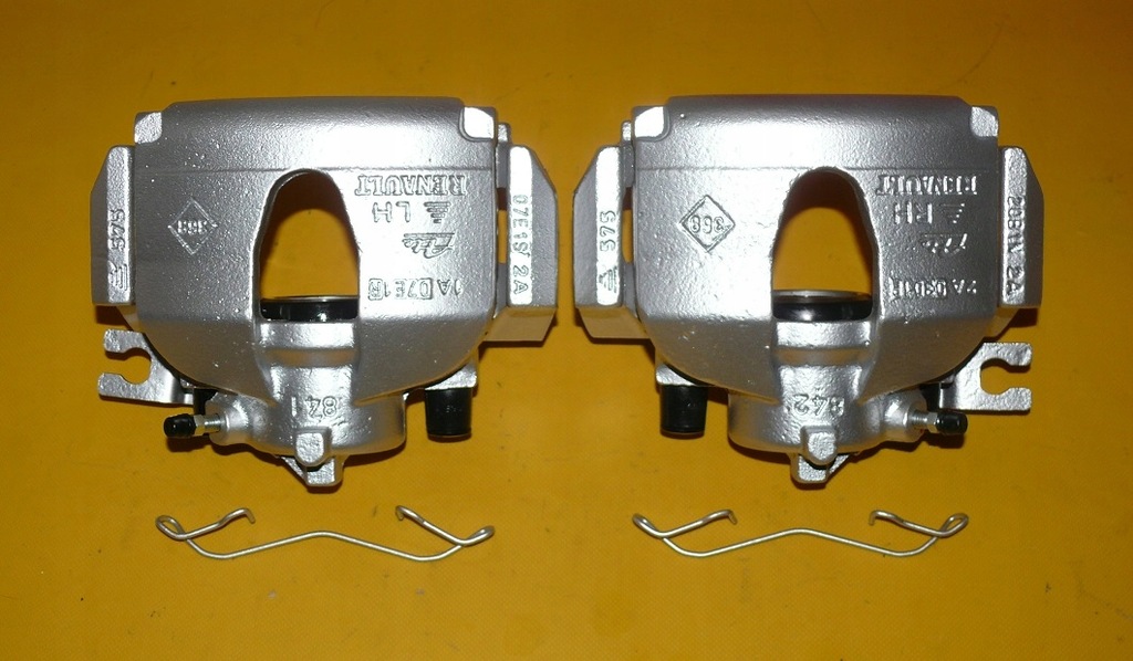 фото №9, Супорти гальмівні скоба лівий правий перед renault espace iv 300/26mm 02-14