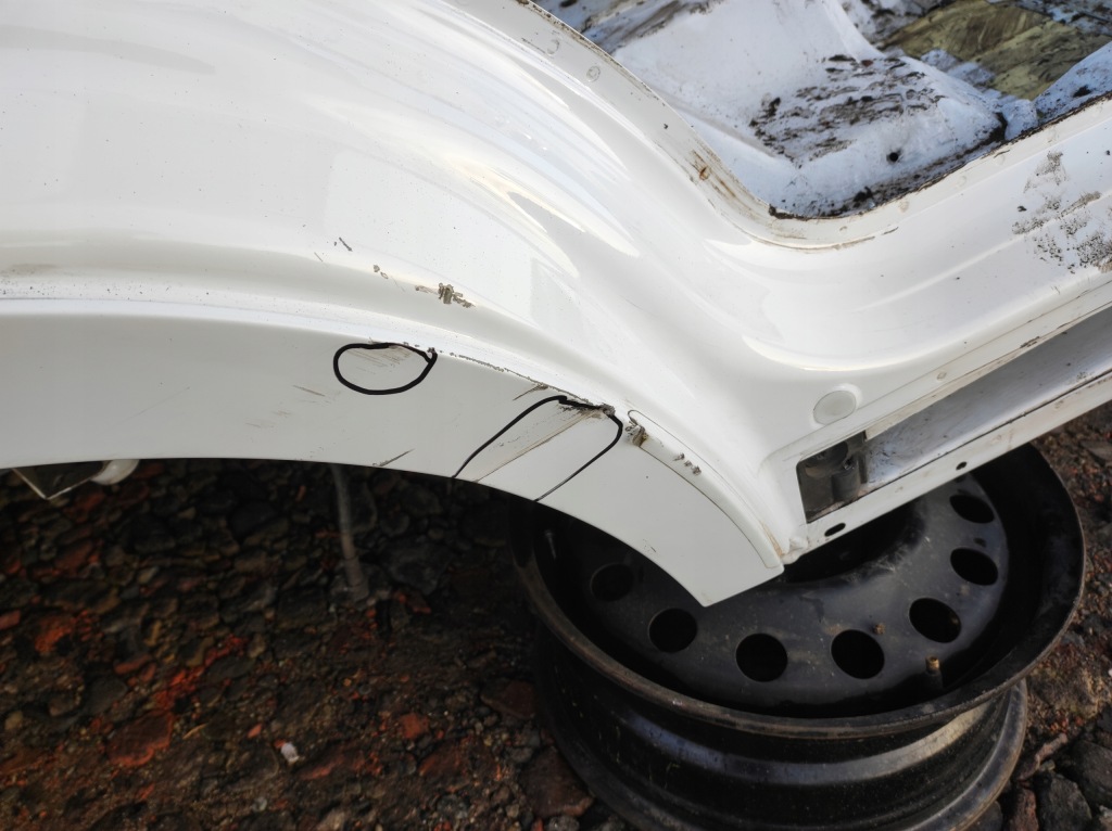 фото №9, Четверть крыло правый задняя turneo courier mk2 ii 2