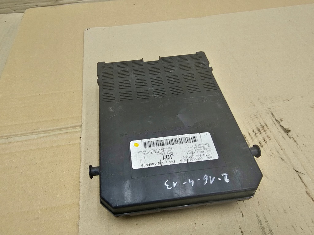 фото №12, Peugeot 307 модуль коробка bsi 9651197380a