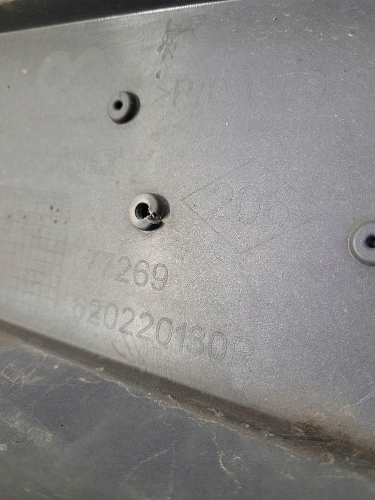 фото №14, Renault talisman lift бампер перед передний 620220130r направляющие крепления