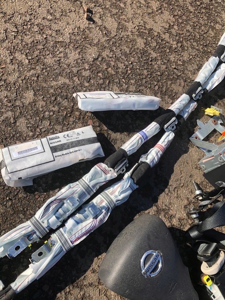 фото №1, Nissan note ii подушка безпеки подушка шторка безпеки оригінальна