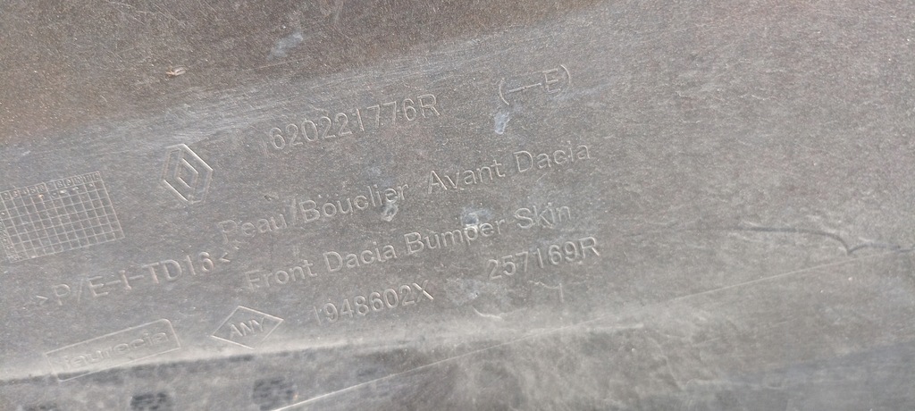 фото №11, Бампер перед передний dacia duster ii 2 17-23rok 620221776r оригинал