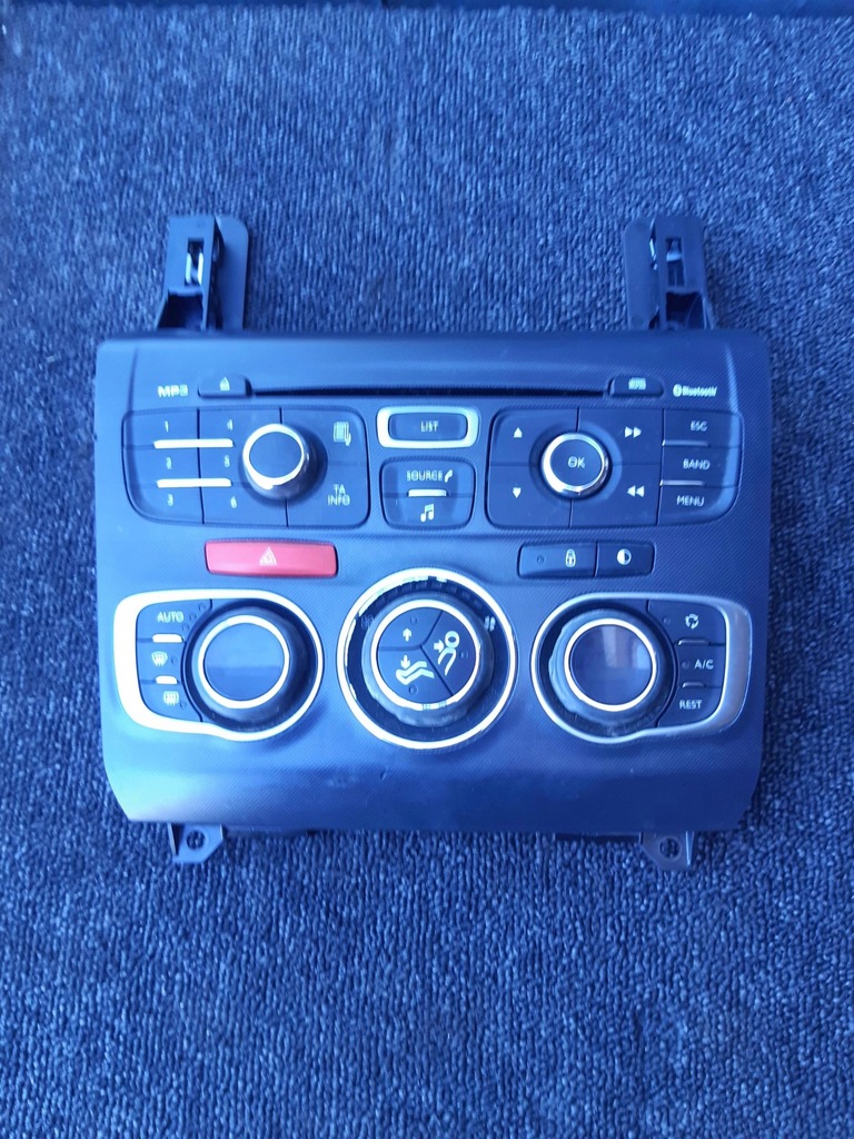 фото №6, Citroen ds4 панель радіо кондиціонера 9666027777