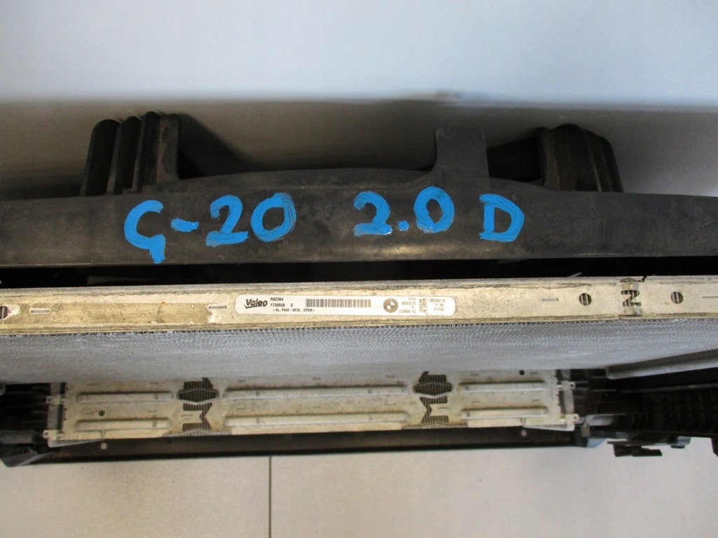 фото №10, Радіатор радіатор bmw g20 2,0d 8593275 8587529