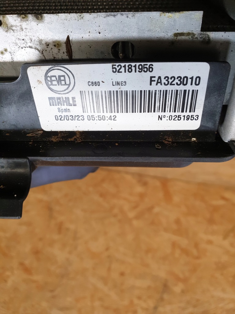 Ducato 3 boxer jumper радиатор комплект радиатор 1399111080 53144431 2.0 Доставка