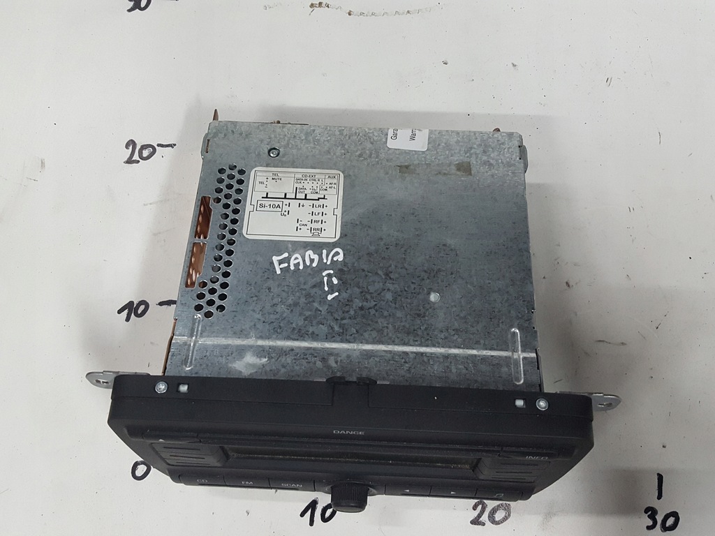 фото №2, Skoda fabia 2 ii 07-10r радіо cd радіопрогравач