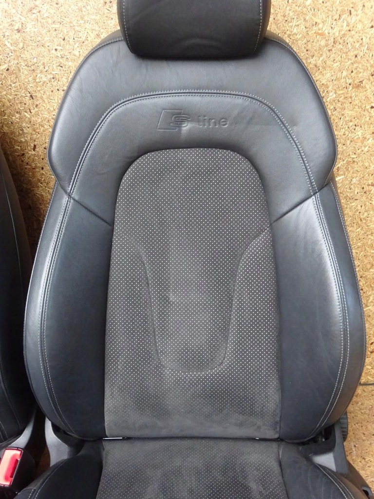 фото №7, Audi tt 8j coupe обивка сиденья заднее сиденье задняя кожа alcantara комплект s-line