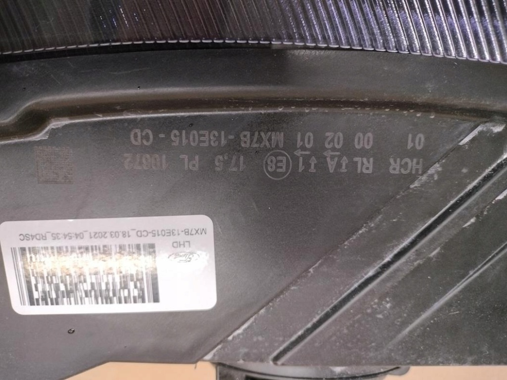 Ford focus mk4 фара ліва звичайна з led європа  оригінальний номер ідеальний стан Недорого