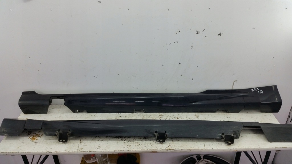 фото №1, Накладки порогові пороги fiesta mk7 ліва 3d