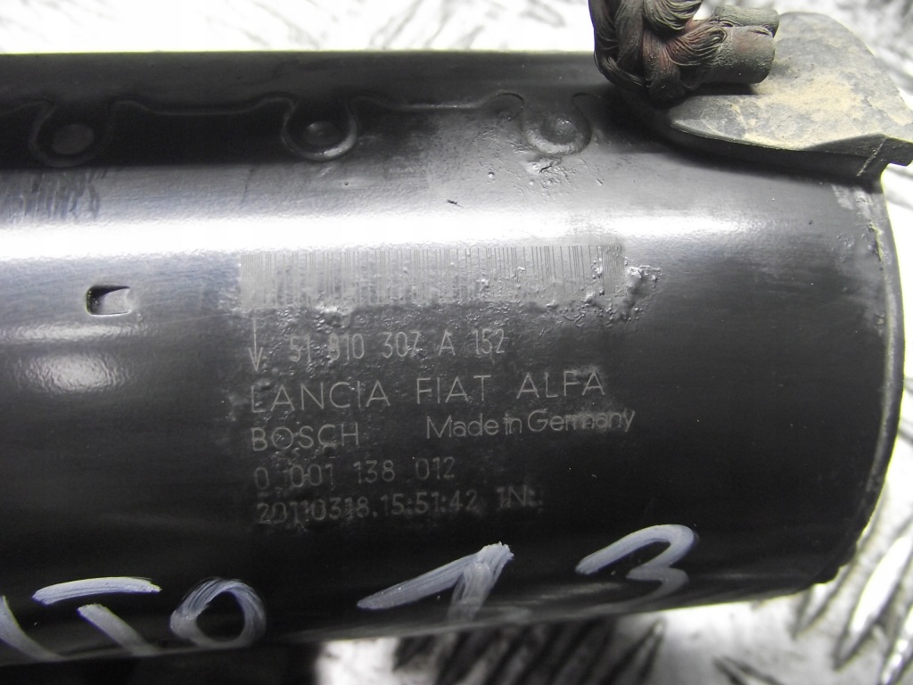 Стартер alfa mito 11r 1.3 fiat 0001138012 Доставка