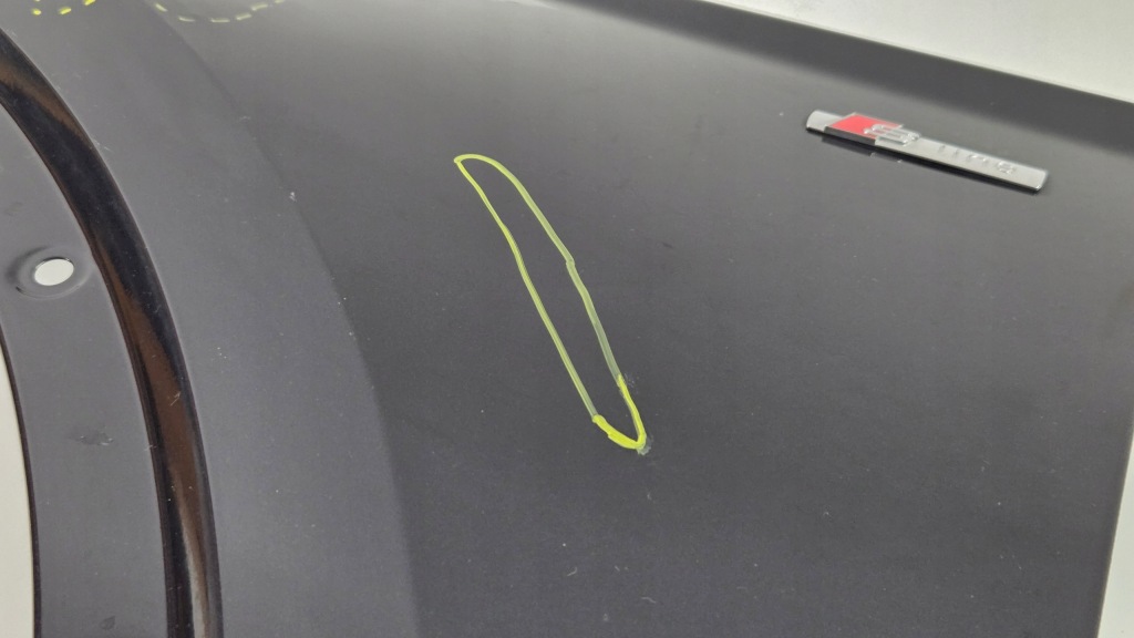 Крыло  перед передний левое  audi q5 2 80a fy 16-24r. - чёрный - оригинал. audi Оригинал