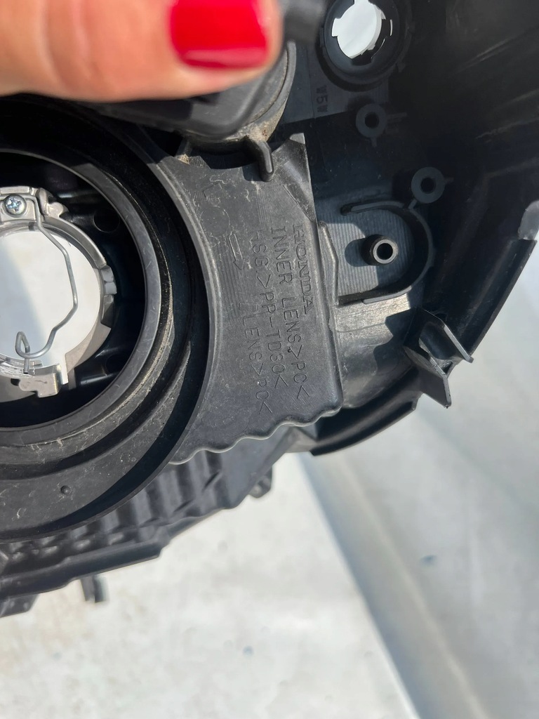 фото №9, Лампа honda jazz iii 2008 тонированная левая перед