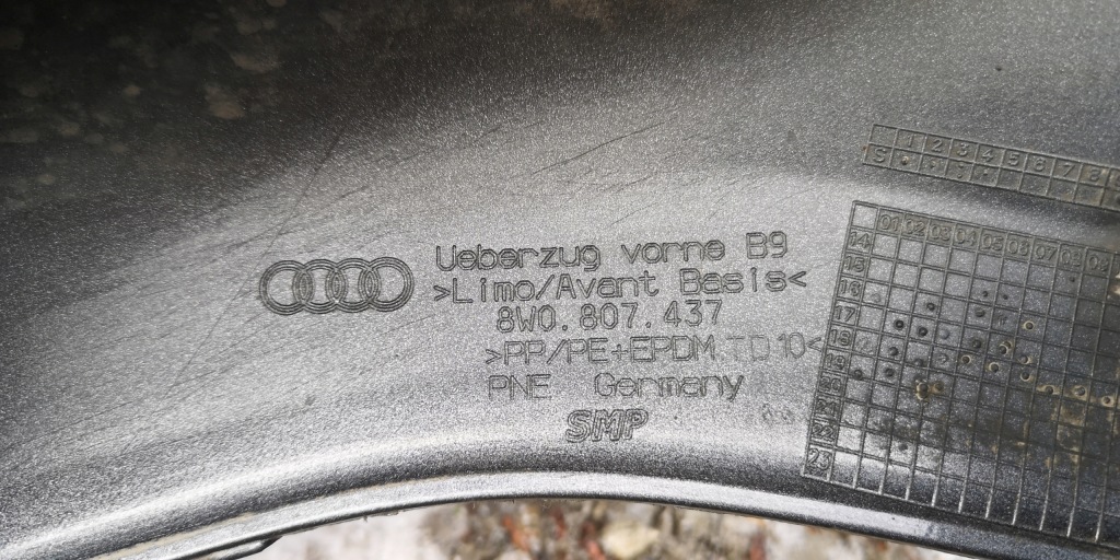 Бампер перед передний audi a4 b9 8w0807437 2015-19 с Разборки