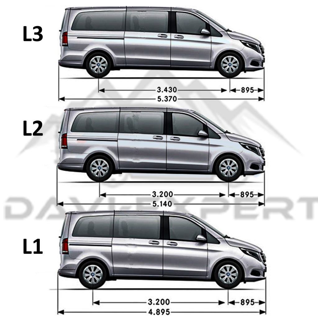 фото №10, Рейлинги кровельные mercedes vito w447 2014+ long