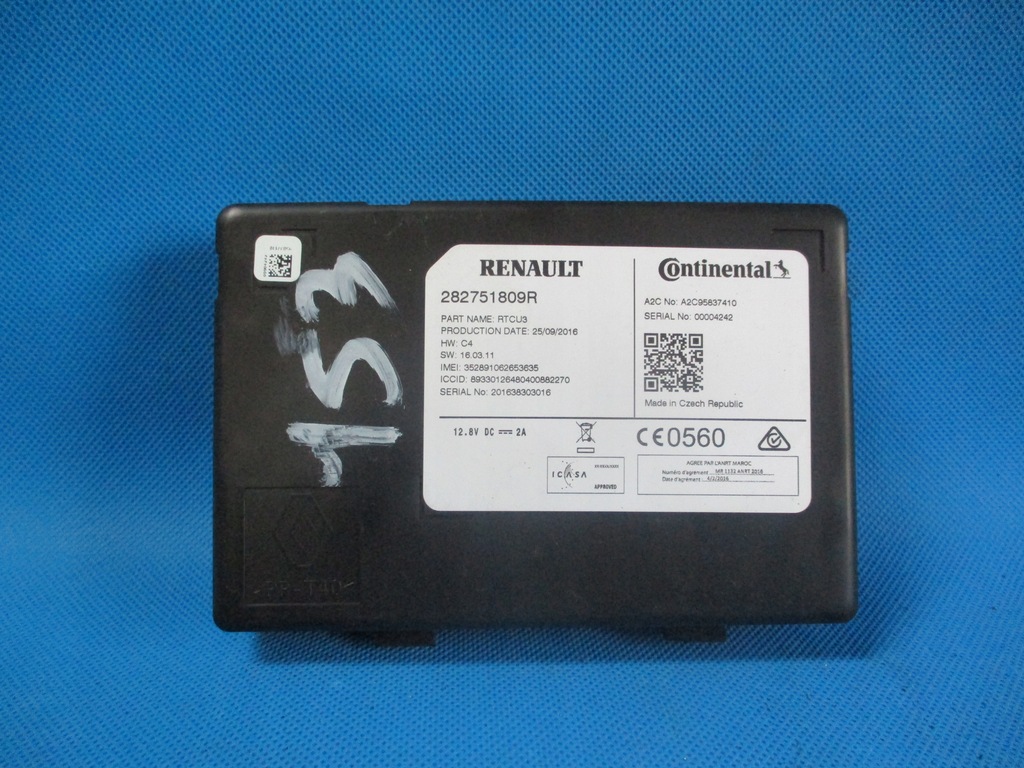 фото №1, Модуль навигации renault scenic iv 282751809r