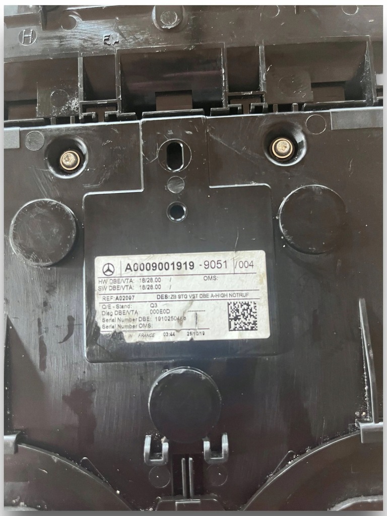 фото №6, Лампа потолочный mercedes w177 a0009001919 #287. $j