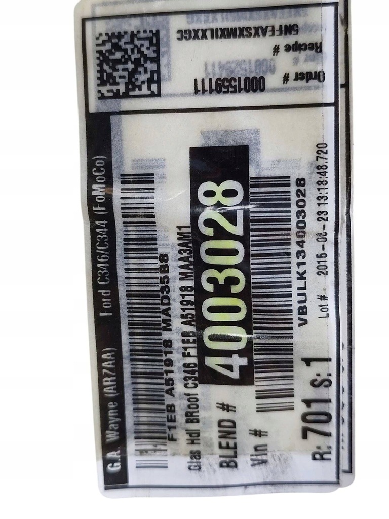 фото №3, Стеля ford focus mk3 rs st