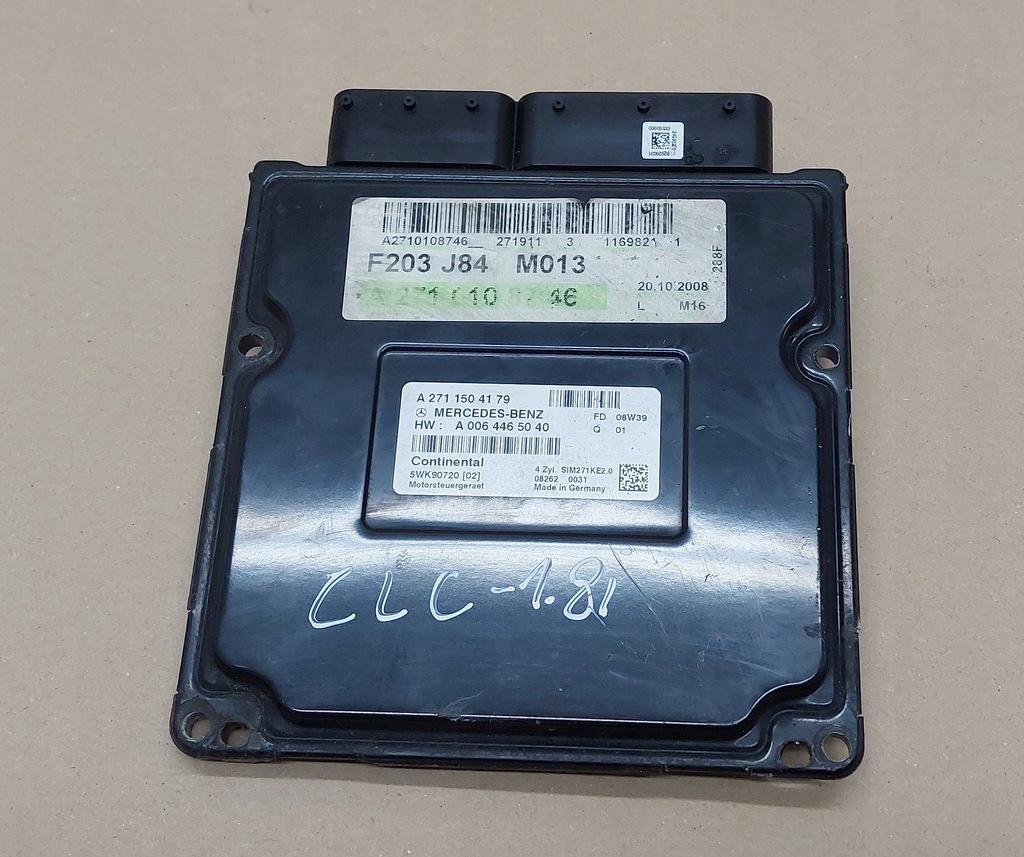 фото №1, Бортовой компьютер mercedes clc w203