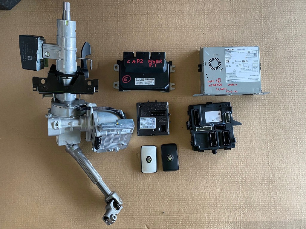 фото №1, Renault captur ii 1.6 гібрид бортовий комп'ютер bcm радіо 487008065r 259159519r