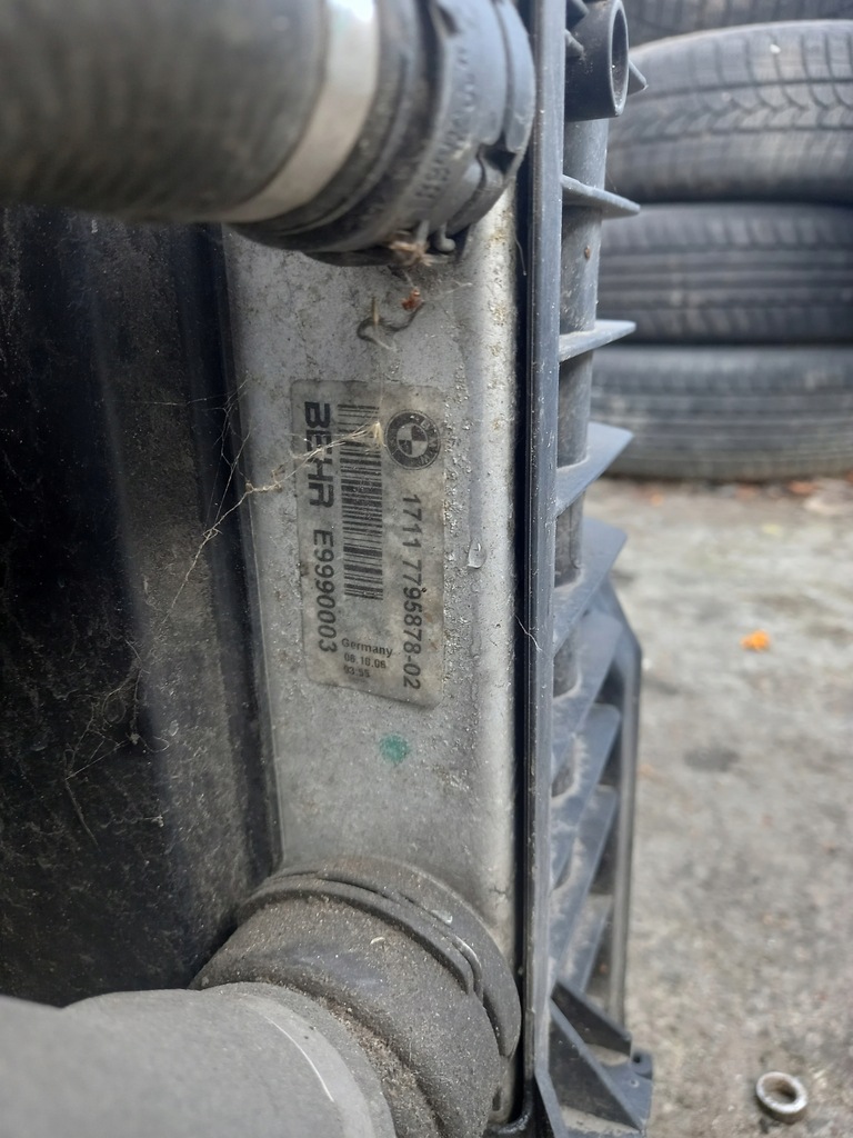 фото №5, Комплект радиатор вентилятор bmw e60 2.0 d 7801002