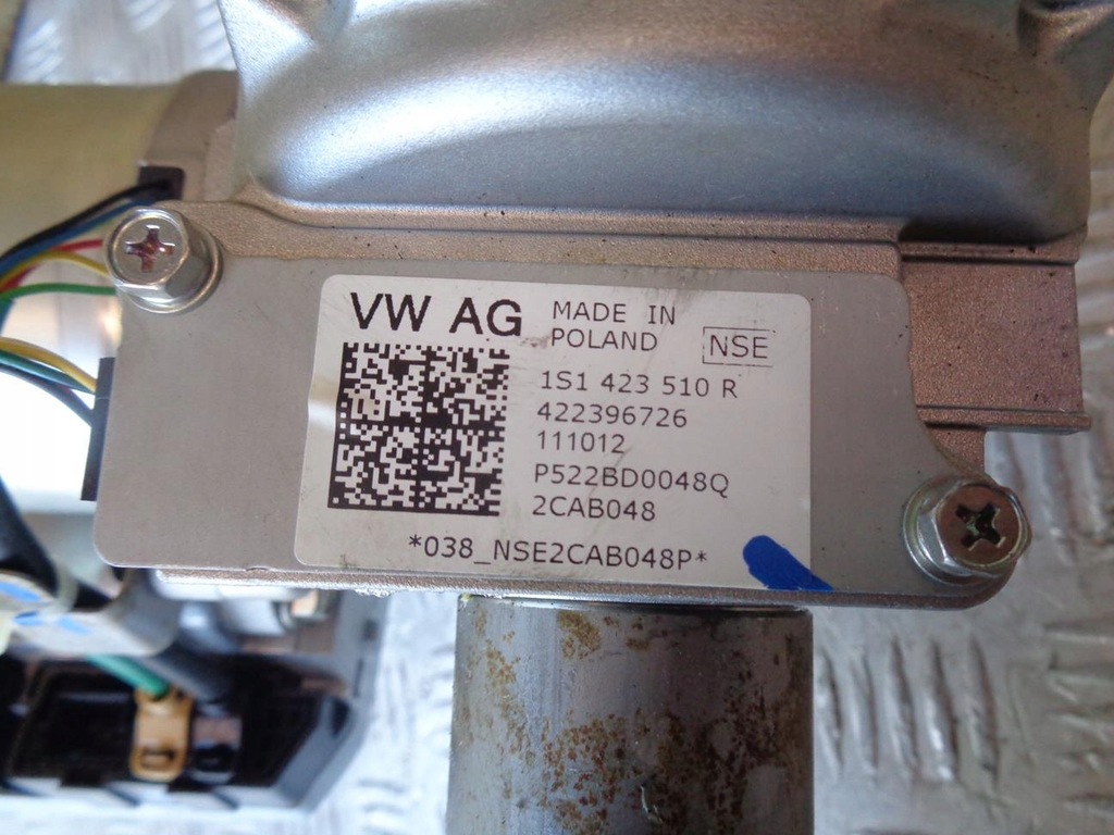 фото №8, Колонка усилитель электрический skoda citigo vw up seat mii 11- 1s1423510r