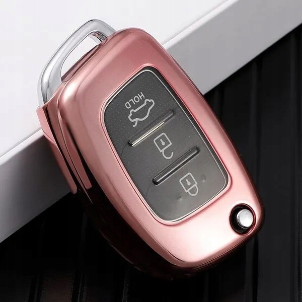 фото №1, Чехол na ключ hyundai металлик материал tpu