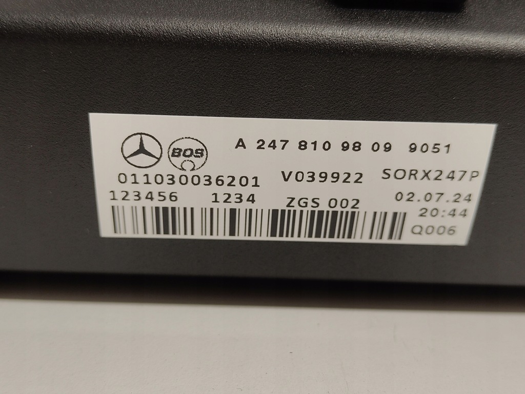 фото №9, Mercedes glb x247 шторка багажника nowa оригинал 2019-