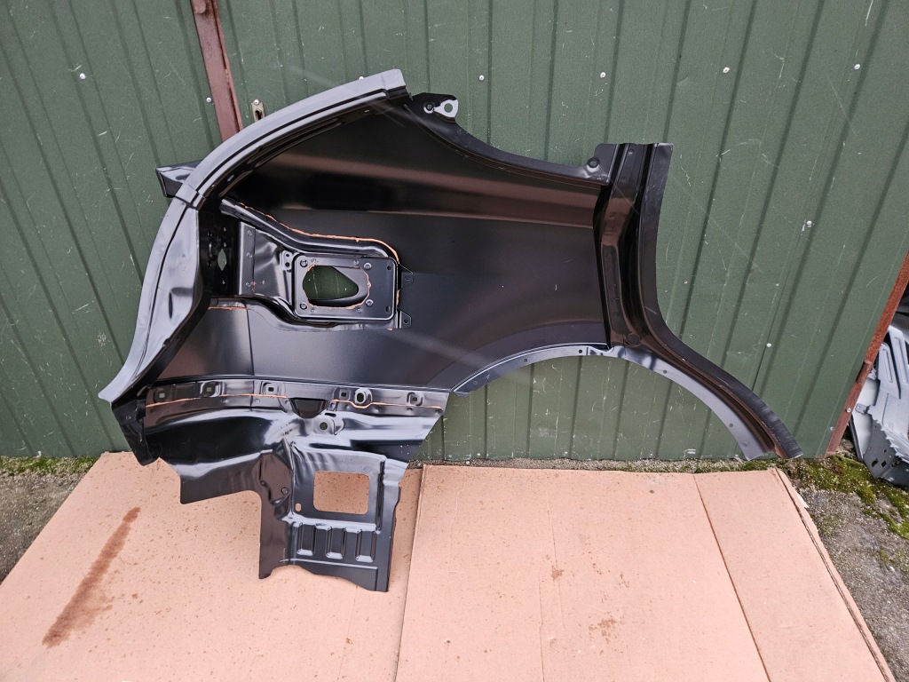 фото №3, Tesla x крыло задний левый задняя порог оригинал!