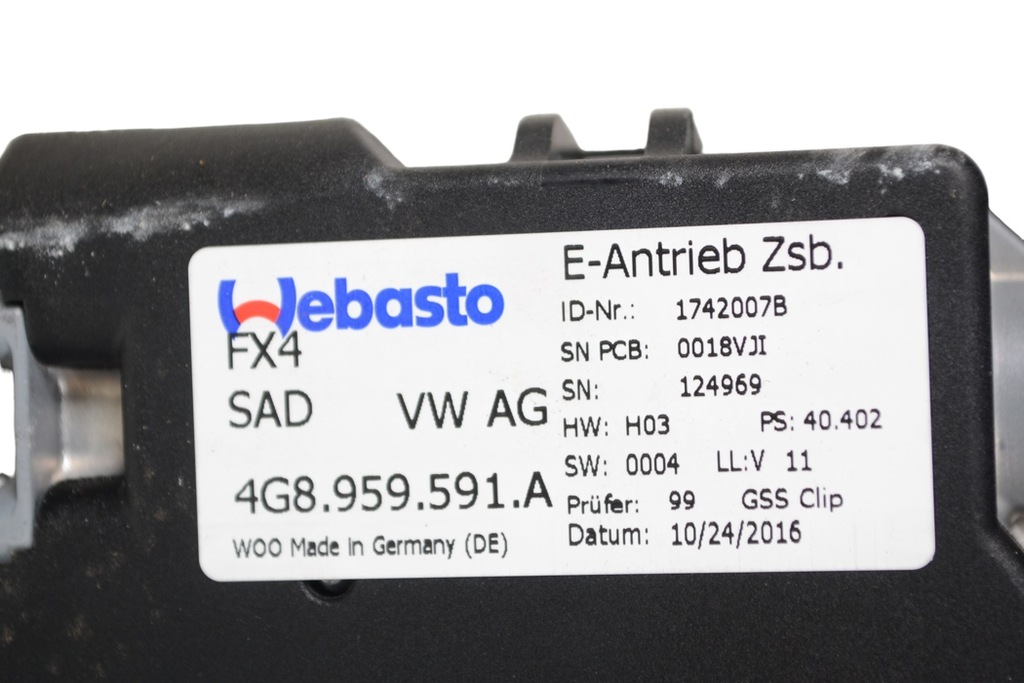 фото №7, Audi a7 люк панорамний 4g8877255a 4g8877041e 4g 3.0 tdi 2017 rhd