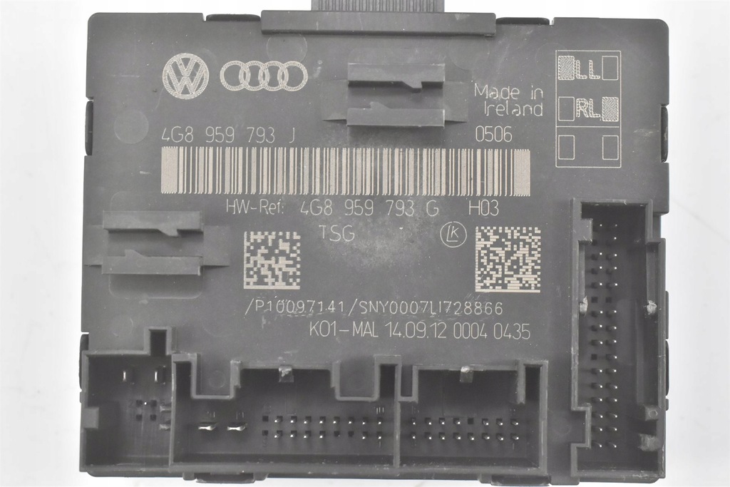 фото №8, Блок управления модуль дверь перед audi a6 c7 4g 10-