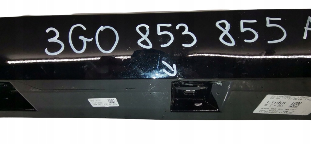 фото №5, Vw passat b8 lift поріг лівий молдинг поріг ліва