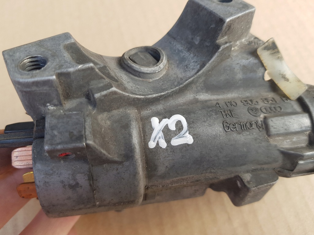 фото №14, Замок зажигания + ключ audi a4 b6 / a6 c5 / a3 8l / tt 8n 4b0905851b sprawdzona