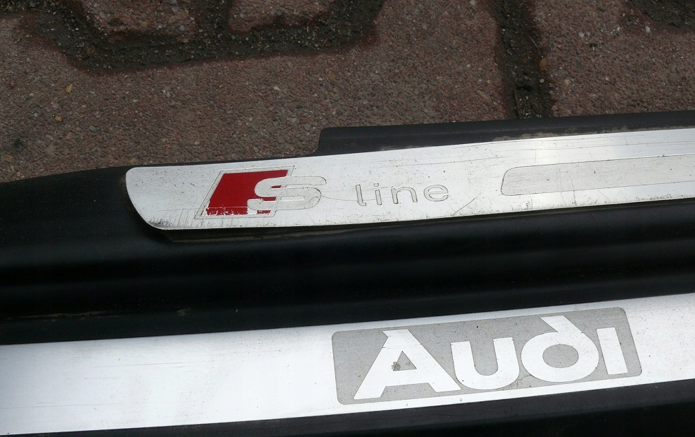 фото №11, Накладки накладки поріг порогові s-line audi s6 a6 c5