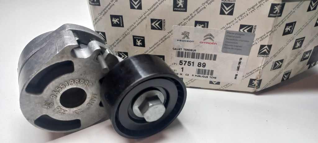 фото №5, Новий оригінальний натягувач ремінь багаторучейковий citroen berlingo c3 575189