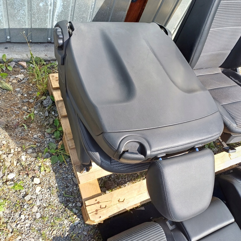 фото №13, Mercedes b klasa w245 сидіння заднє сидіння напівшкіра комплект