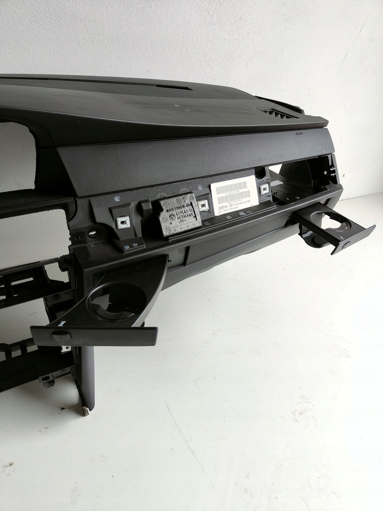 фото №10, Bmw e60 панель приладів приладова запуск стоп cup holdery