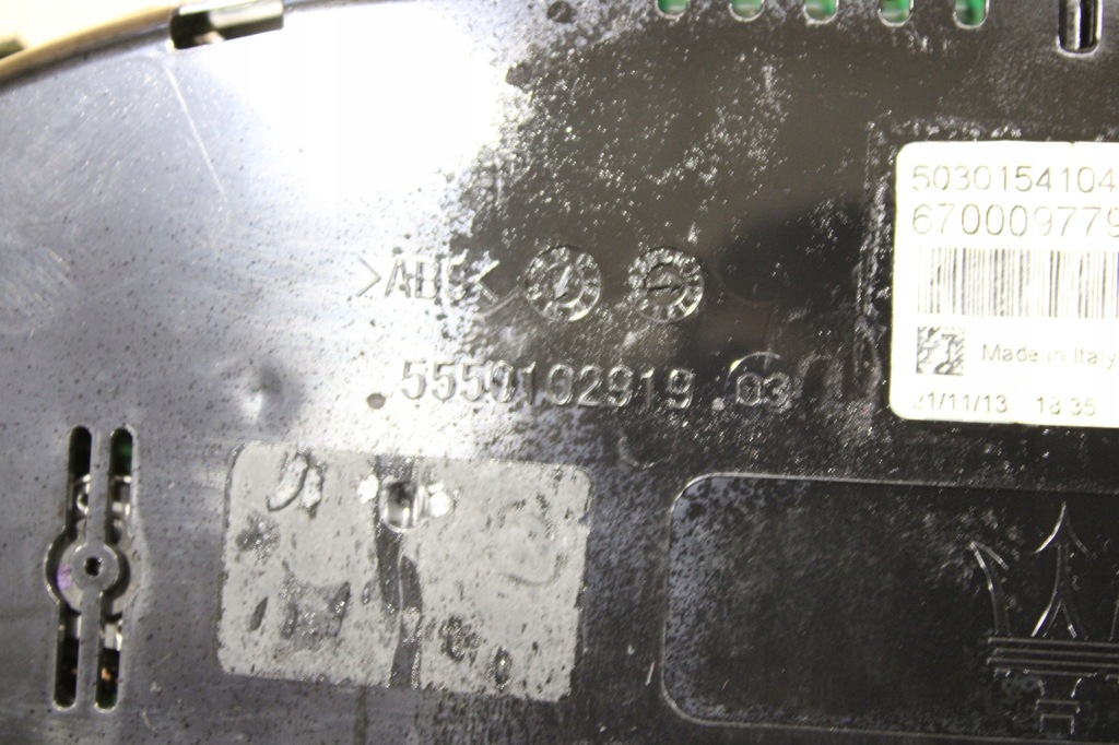 фото №5, Приборы счетчик maserati ghibli uk 13-