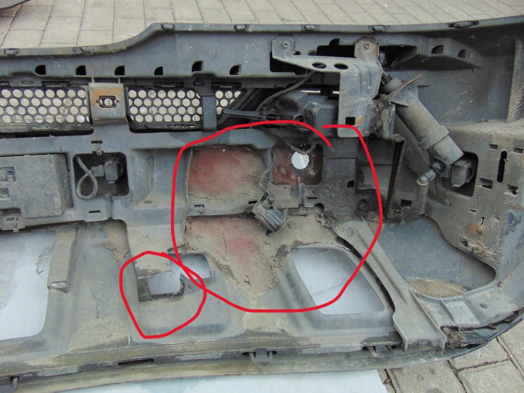 Бампер перед передній під  pdc омивачі mercedes ml w163 рестайлінг  європа Недорого