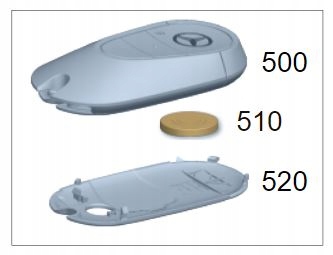 фото №2, Аккумулятор do ключа пульта mercedes - benz