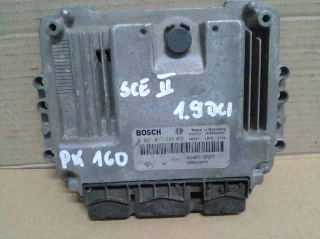 фото №3, Блок управления двигателя renault scenic ii 1.9 dci 02-06