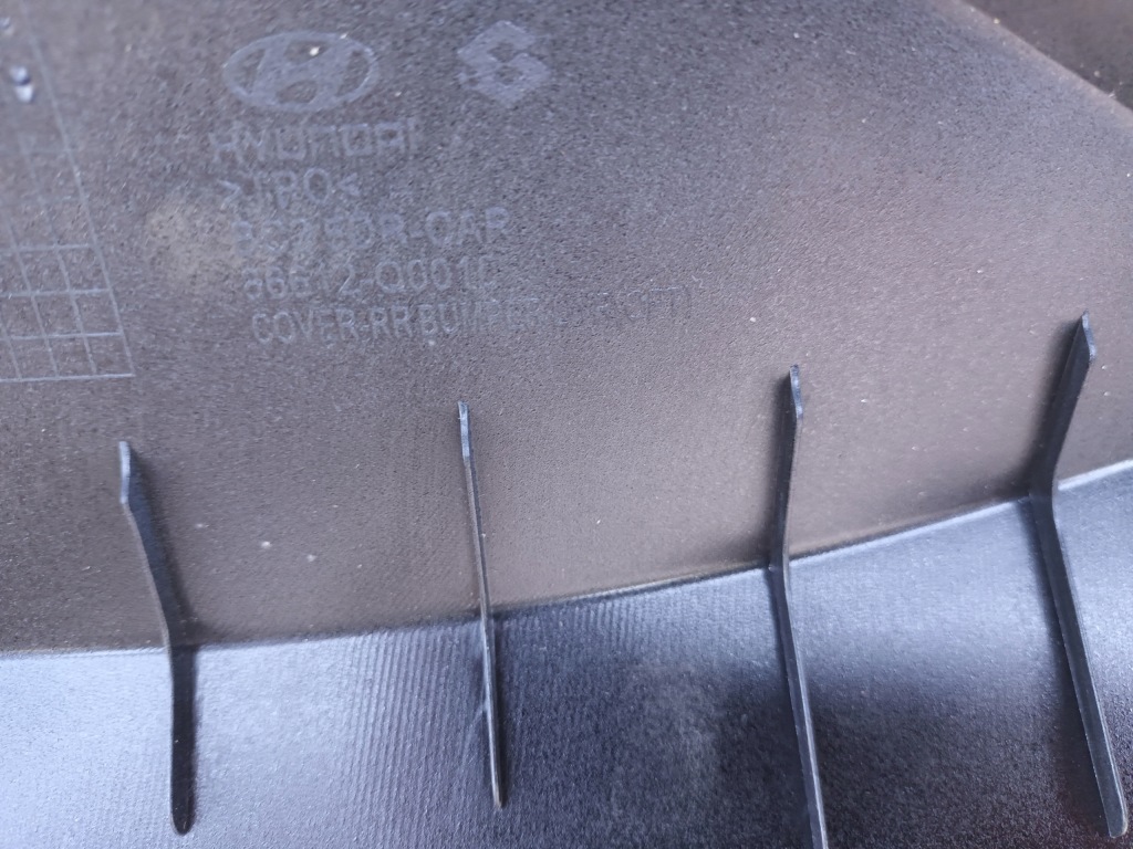 фото №6, Дифузор задній hyundai i20 iii 2020 - спойлер задня накладка-спойлер pod бампер