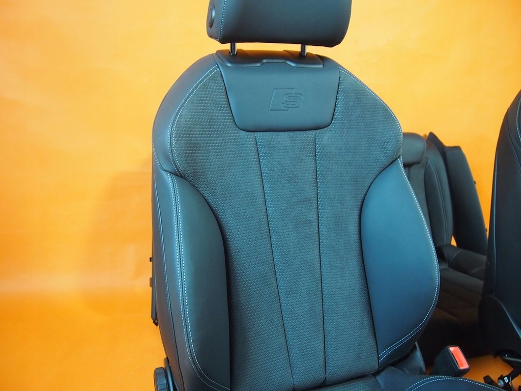 фото №6, Audi a4 s4 8w сидіння заднє сидіння шкіра alcantara 12km