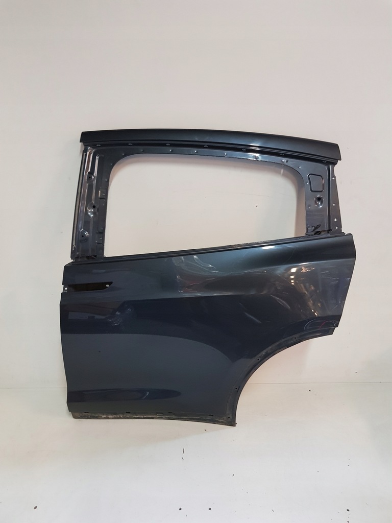 фото №6, Tesla x двері лівий задня steel gray