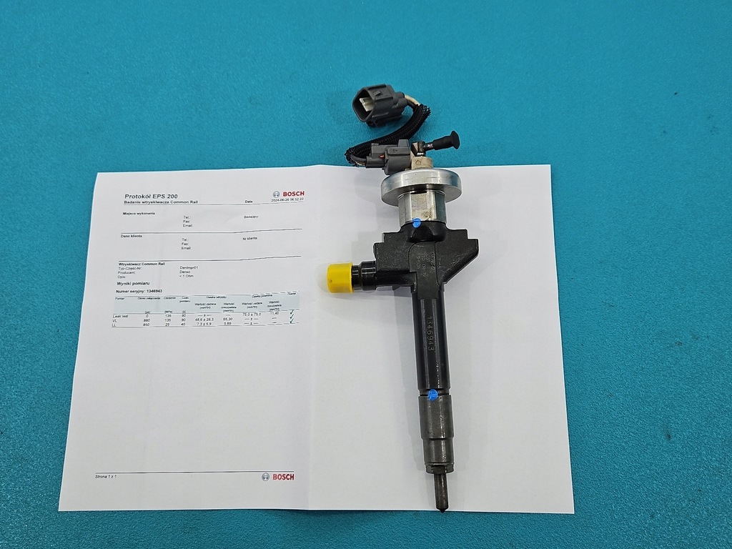 фото №1, Test форсунка mazda mpv ii 13h50a 2.0 citd