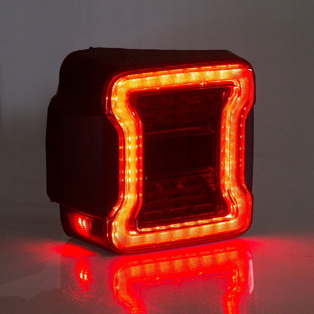 фото №5, Лампы задние led jeep wrangler jk 2007+ jl style